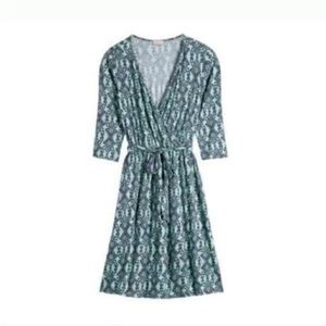 Pixley Dexter Faux Wrap Midi Dress